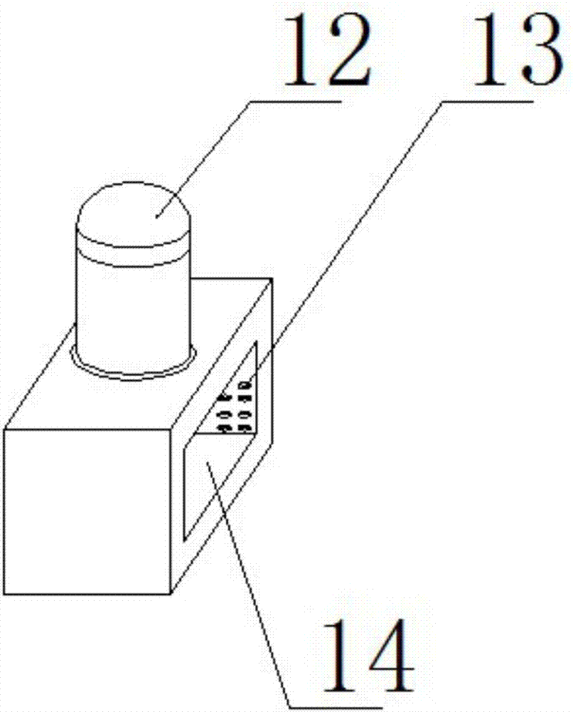 Automobile buffering steel sheet cooling device