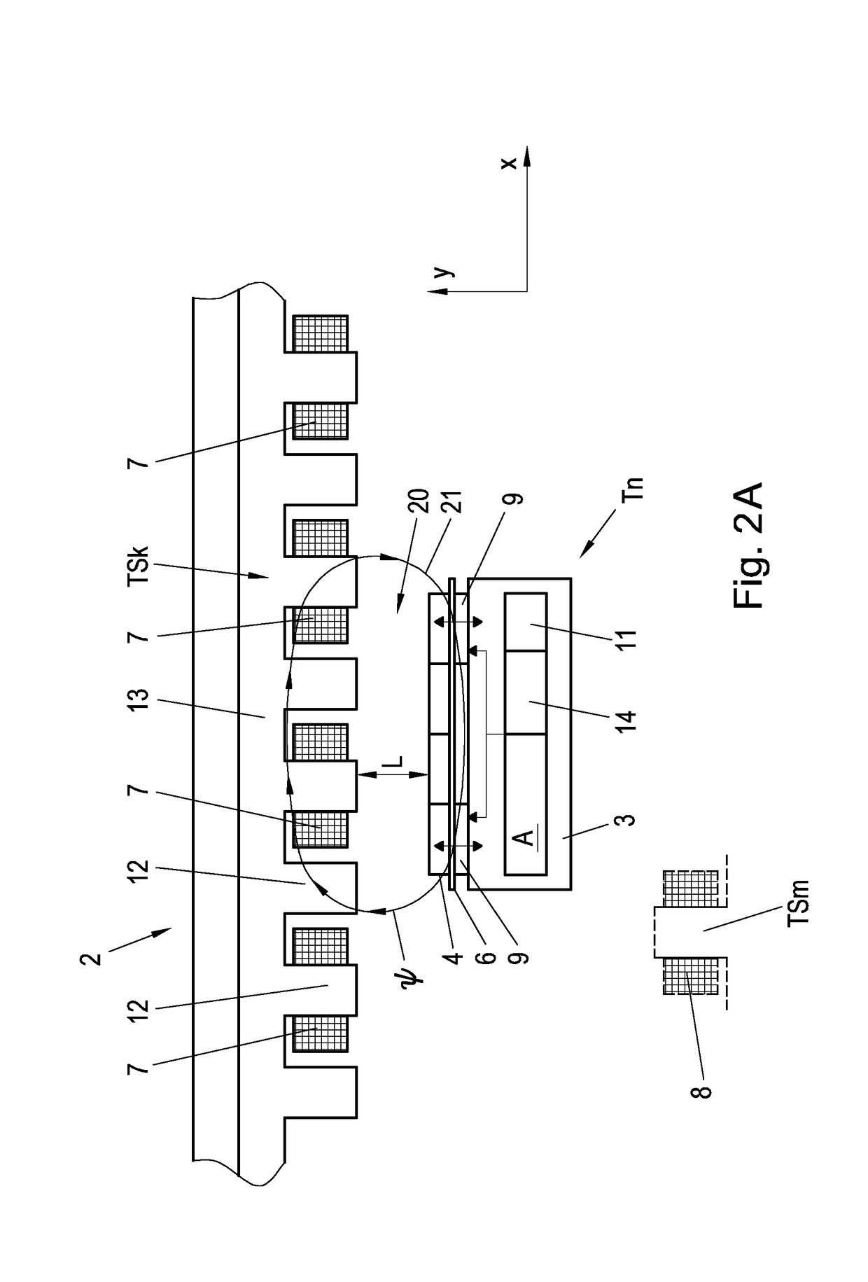 Method for operating a transport apparatus in the form of a long stator linear motor