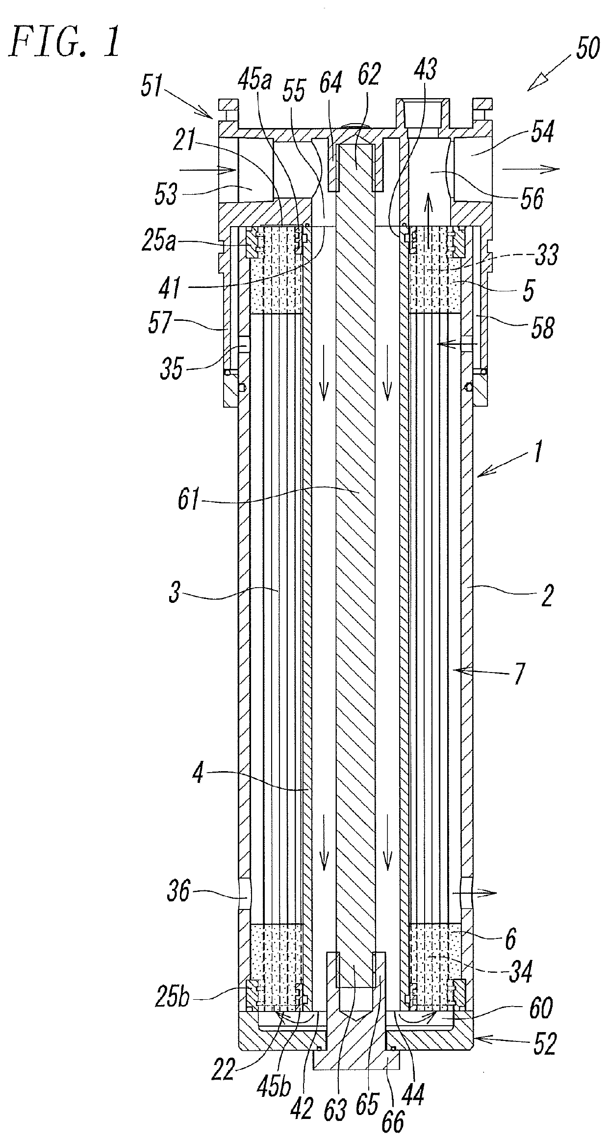 Dehumidifying element and dehumidifying device having same