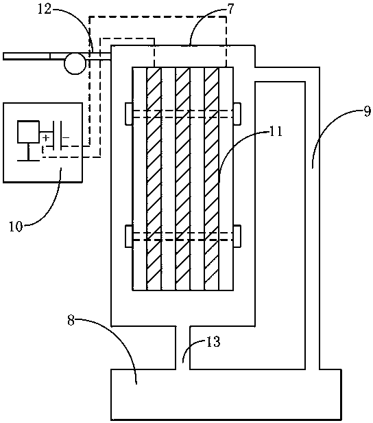 A system and method for purifying organic wastewater