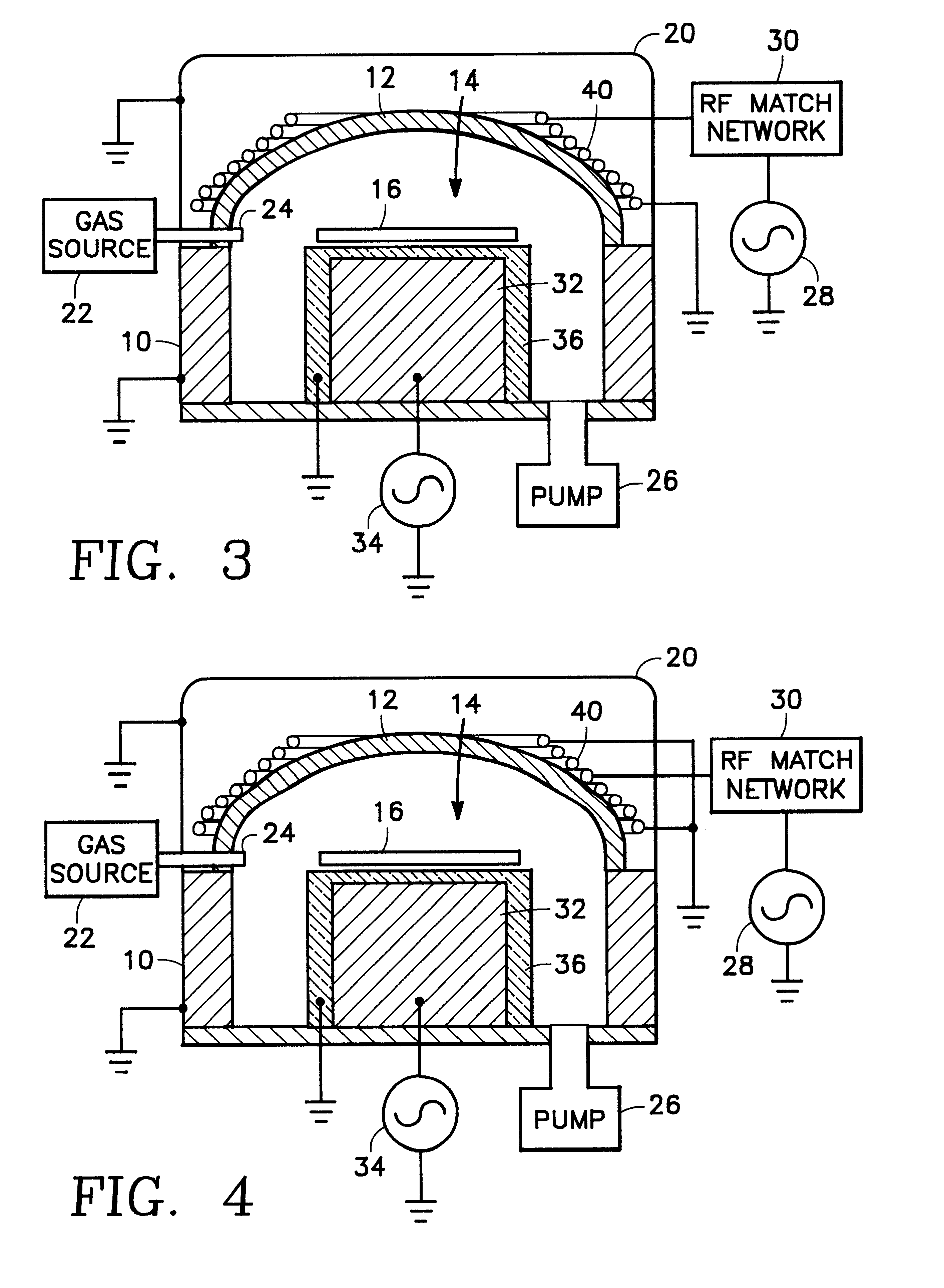 RF plasma reactor with hybrid conductor and multi-radius dome ceiling