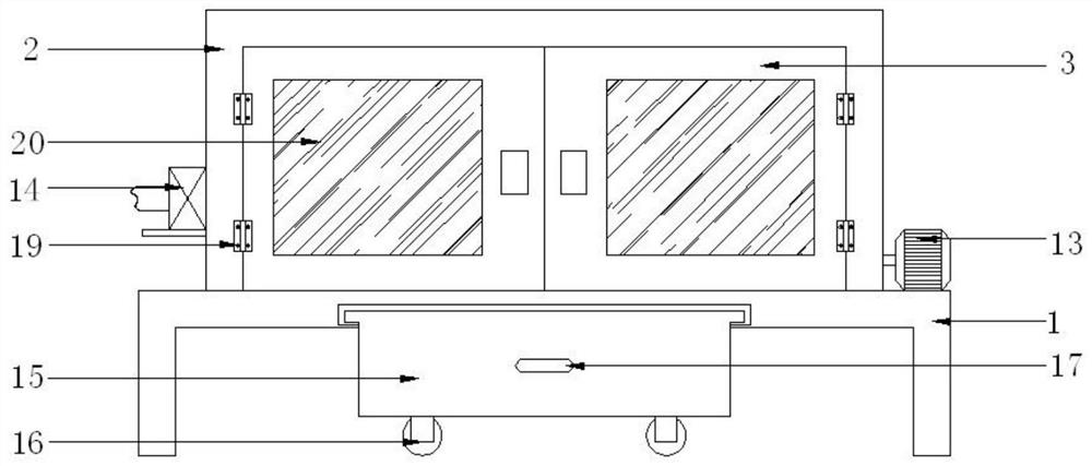 Welding equipment with protection function for mechanical part manufacturing