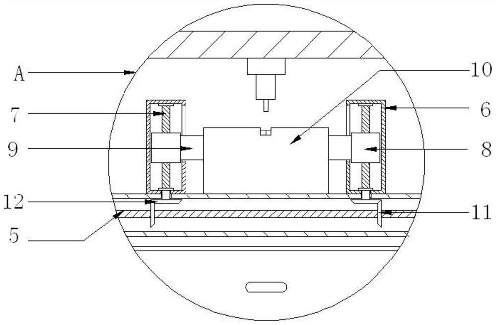 Welding equipment with protection function for mechanical part manufacturing