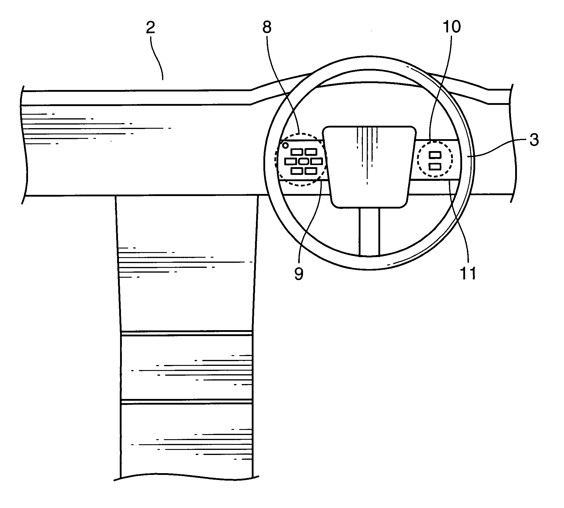 In-vehicle input unit