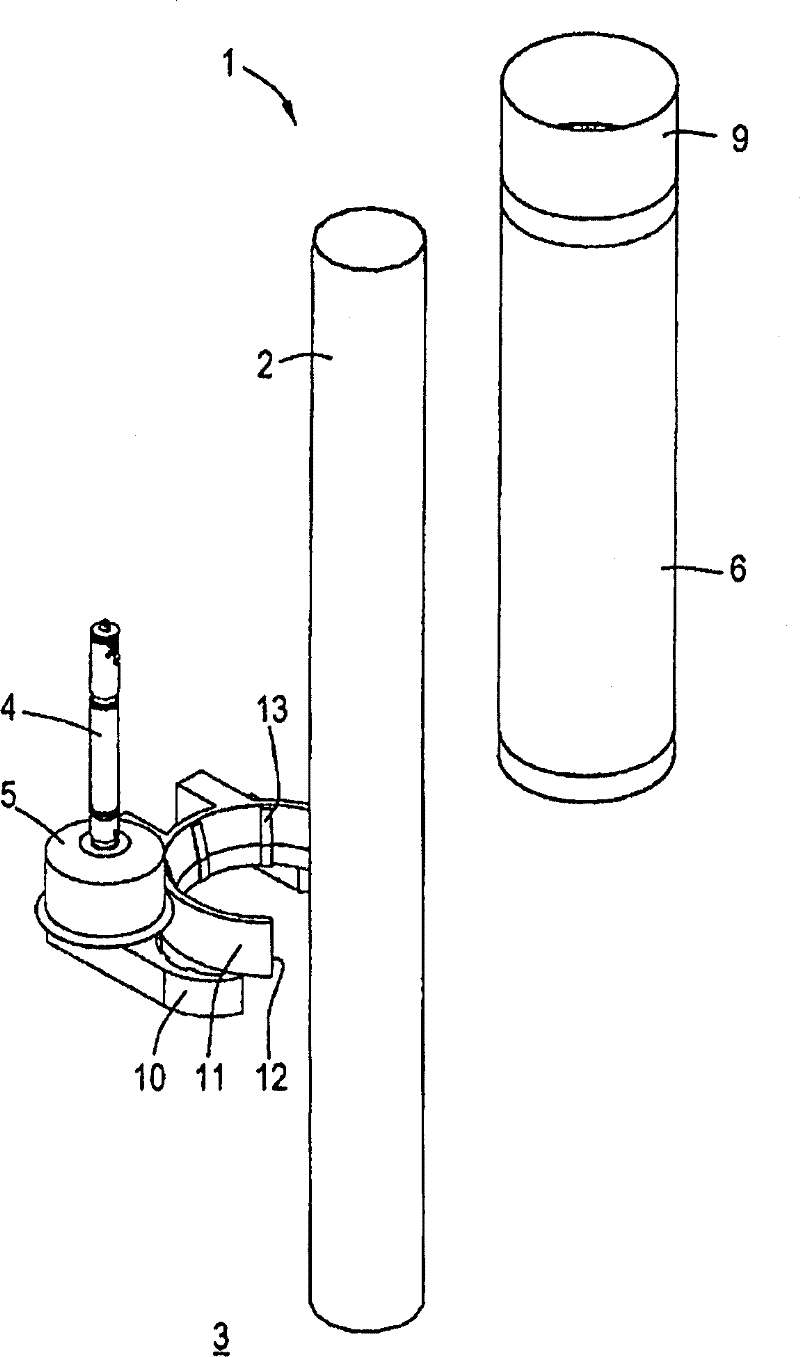 Method and system for installing foundation components in an underwater formation