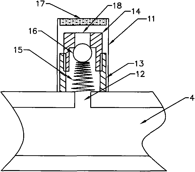 Automatic-control fuel feeding device of internal combustion engine and installation method thereof