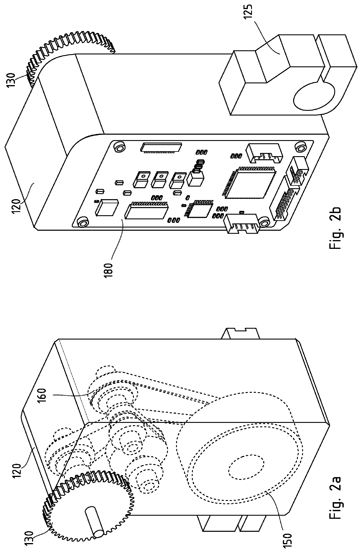 Automatic camera head and operation method