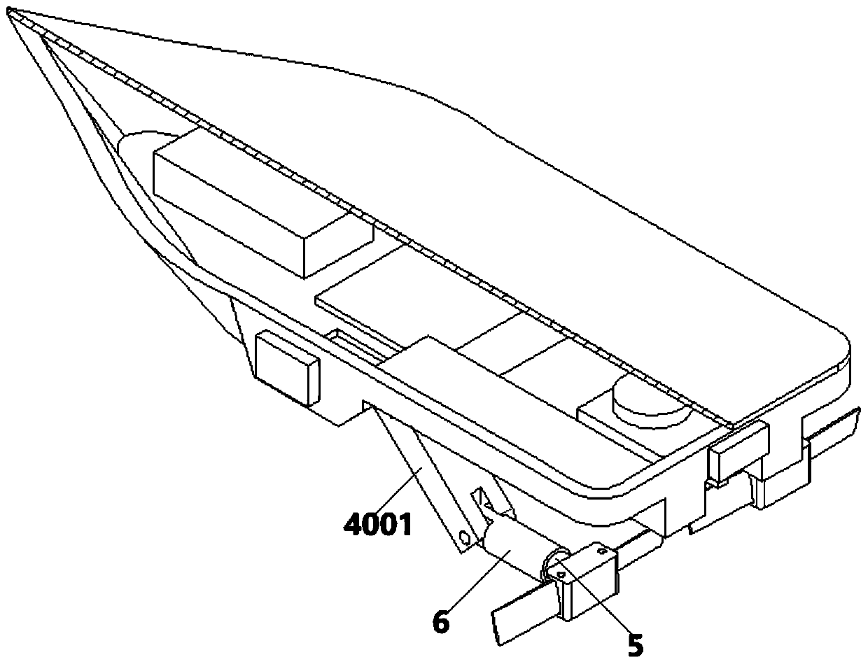 A light-driven unmanned ship