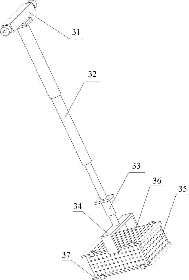 Hydraulic system compound gasket recovery treatment device