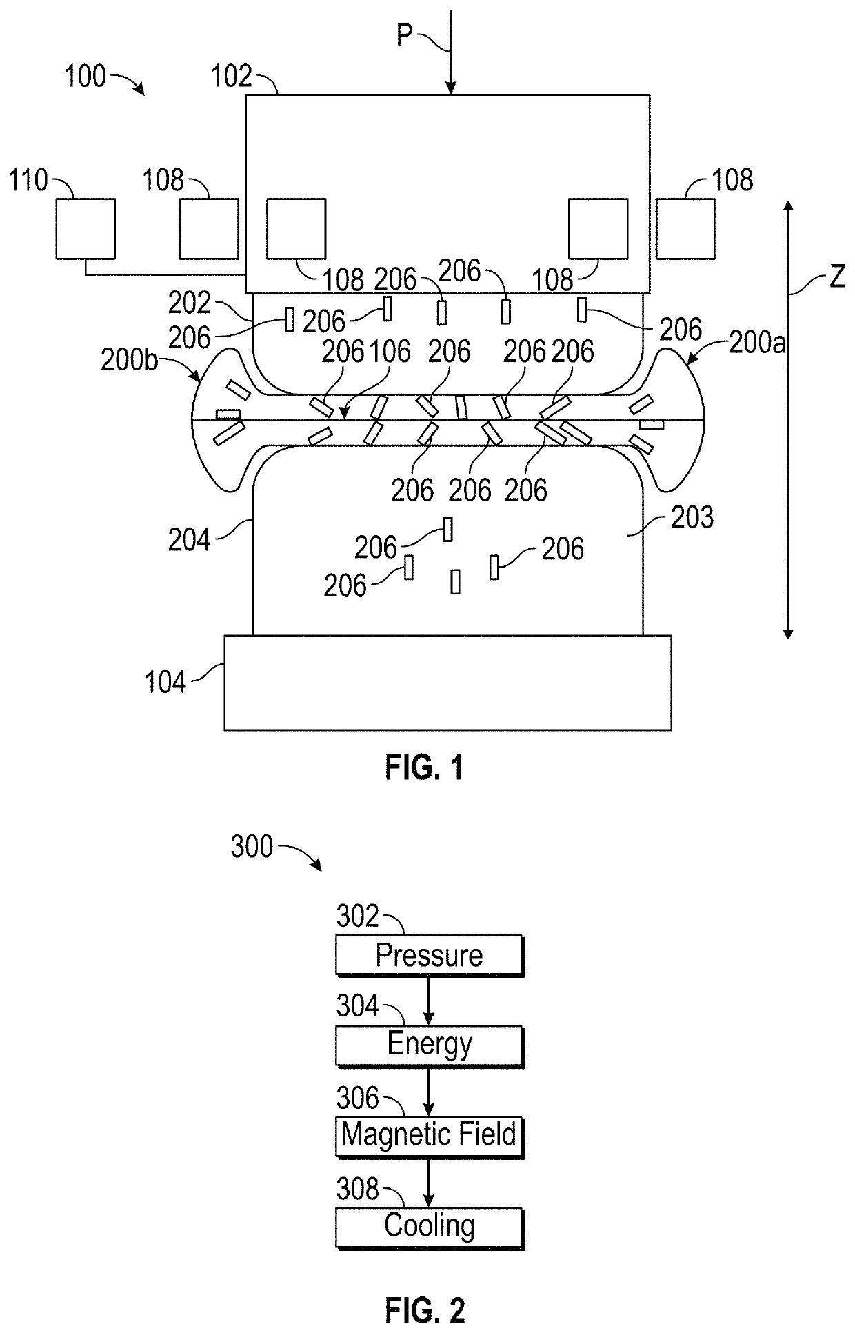 Magnetic assisted plastic composite welding for weld line fiber crossover