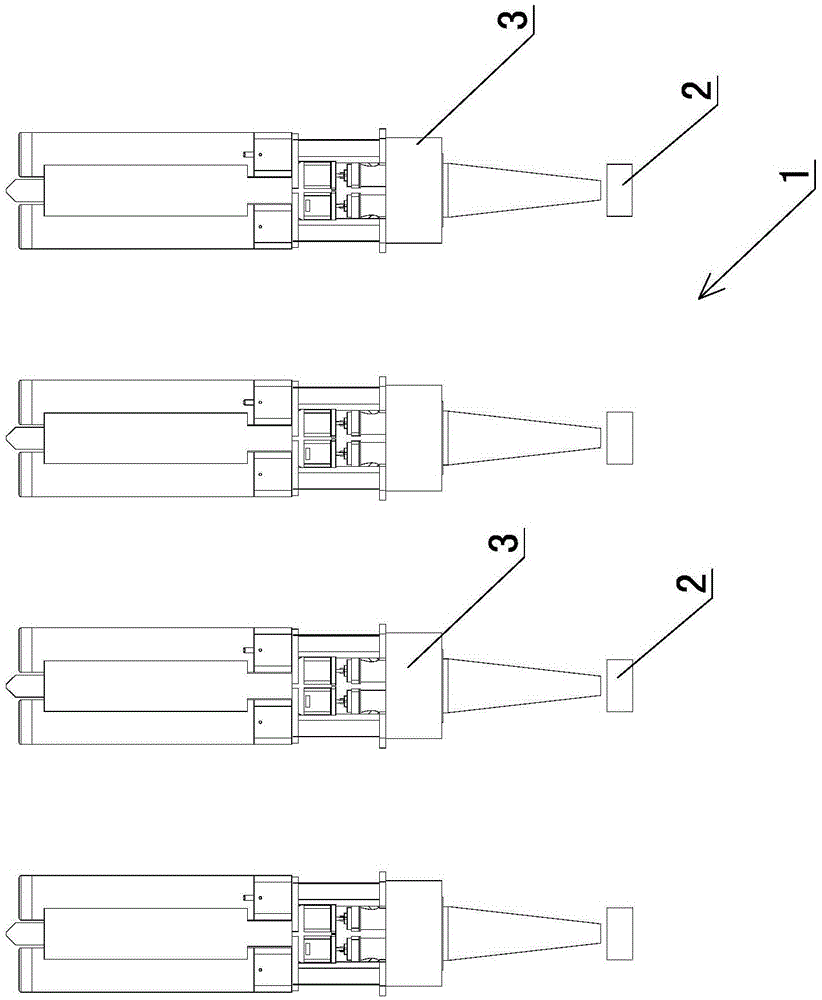 Automatic discharge system for powder