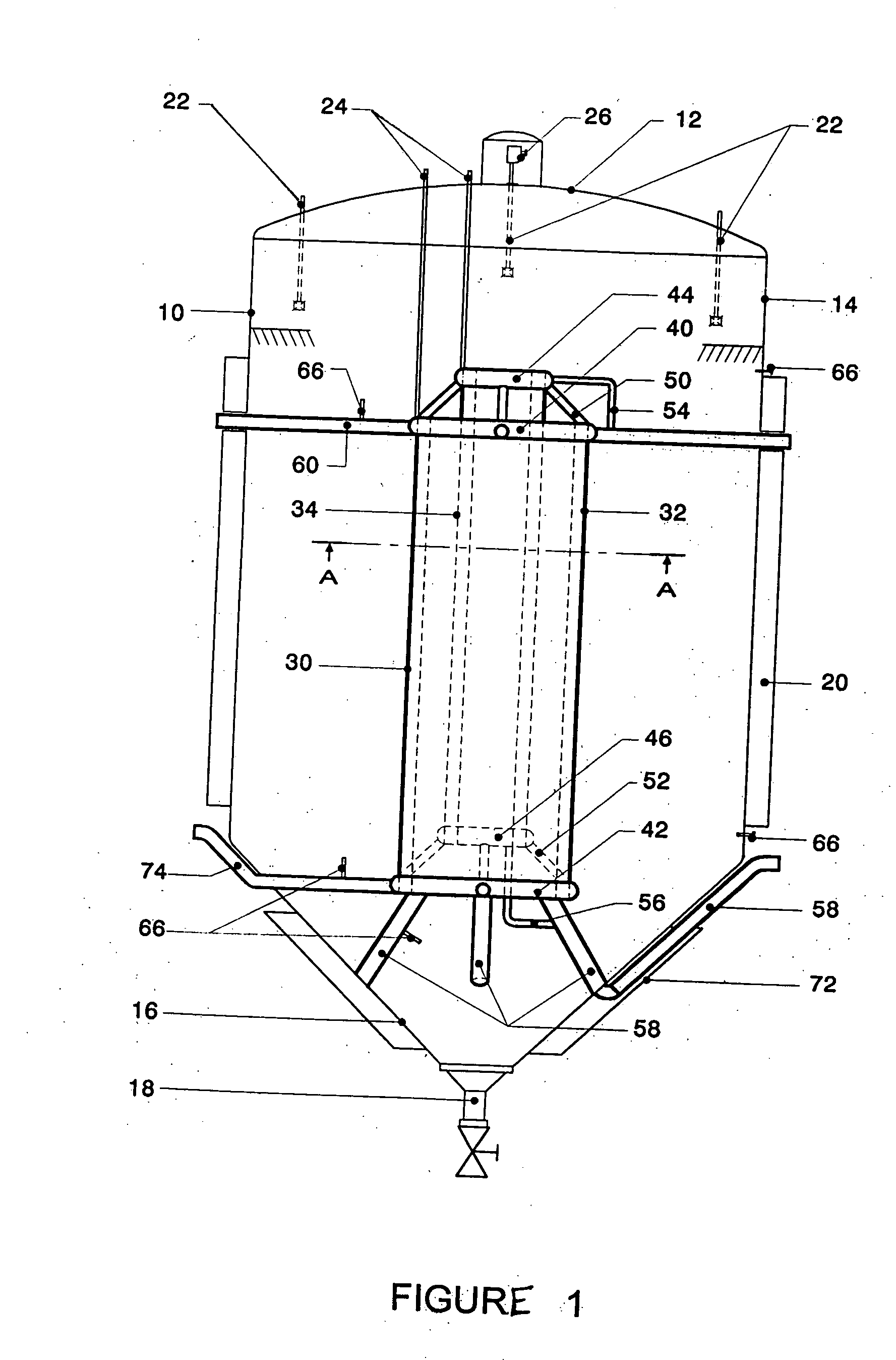 Heat exchanger for fermentation tank