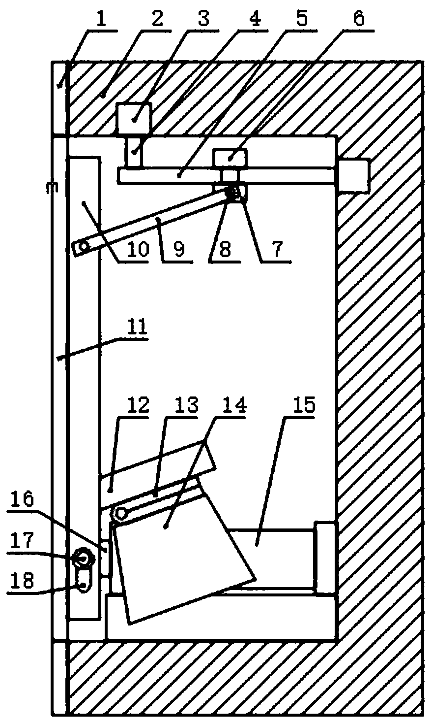 Telescopic lighting fixture special for walkway of building