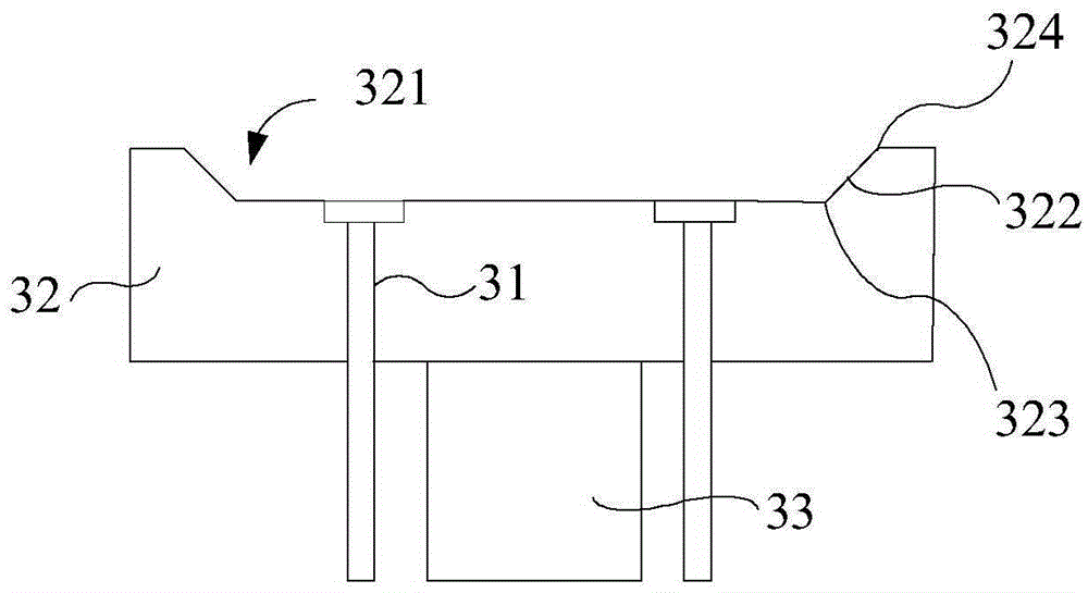 Chip position calibration tool and calibration method, chemical vapor deposition reaction chamber