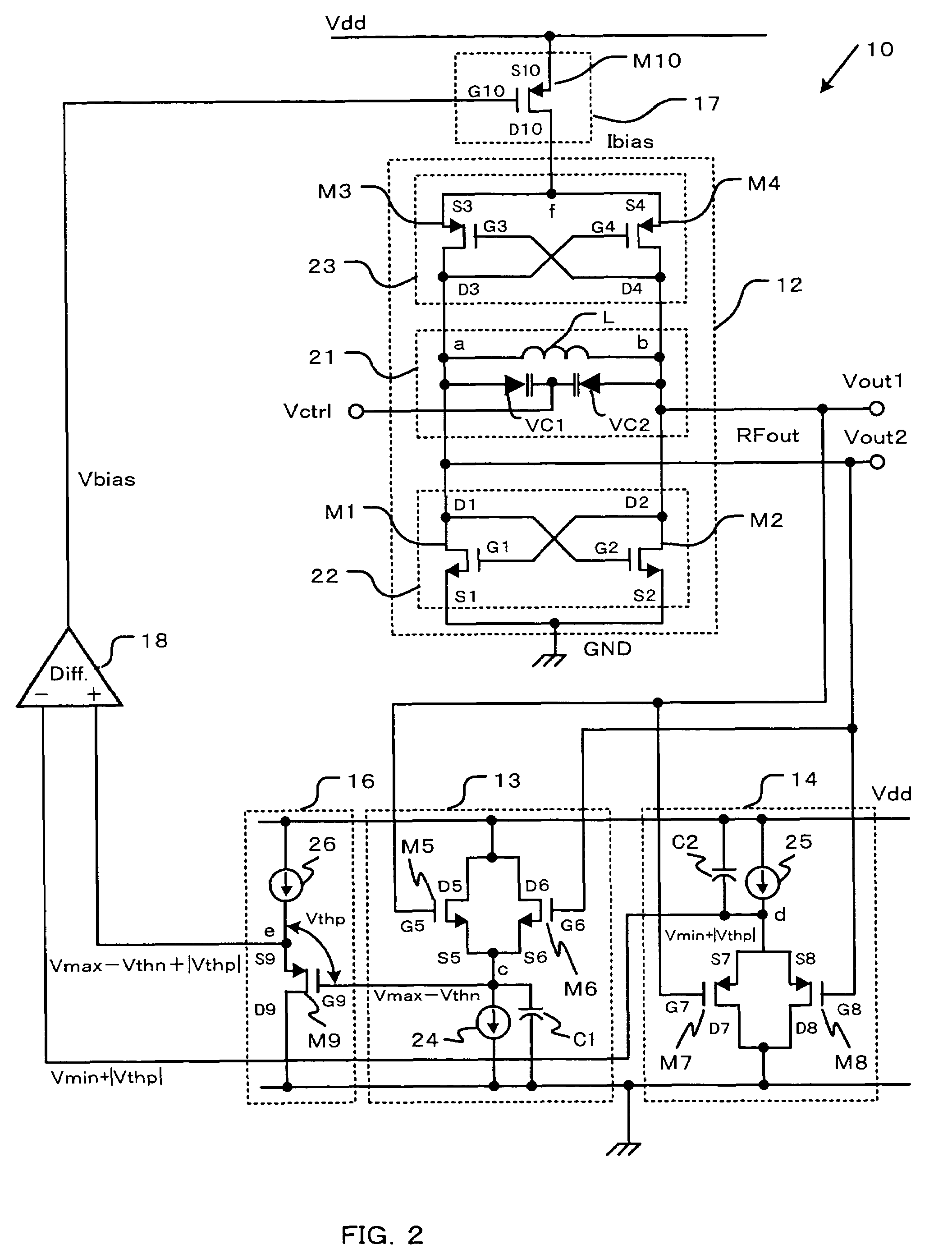 Semiconductor integrated circuit device and wireless communication device