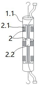 A slope deformation monitoring device and method