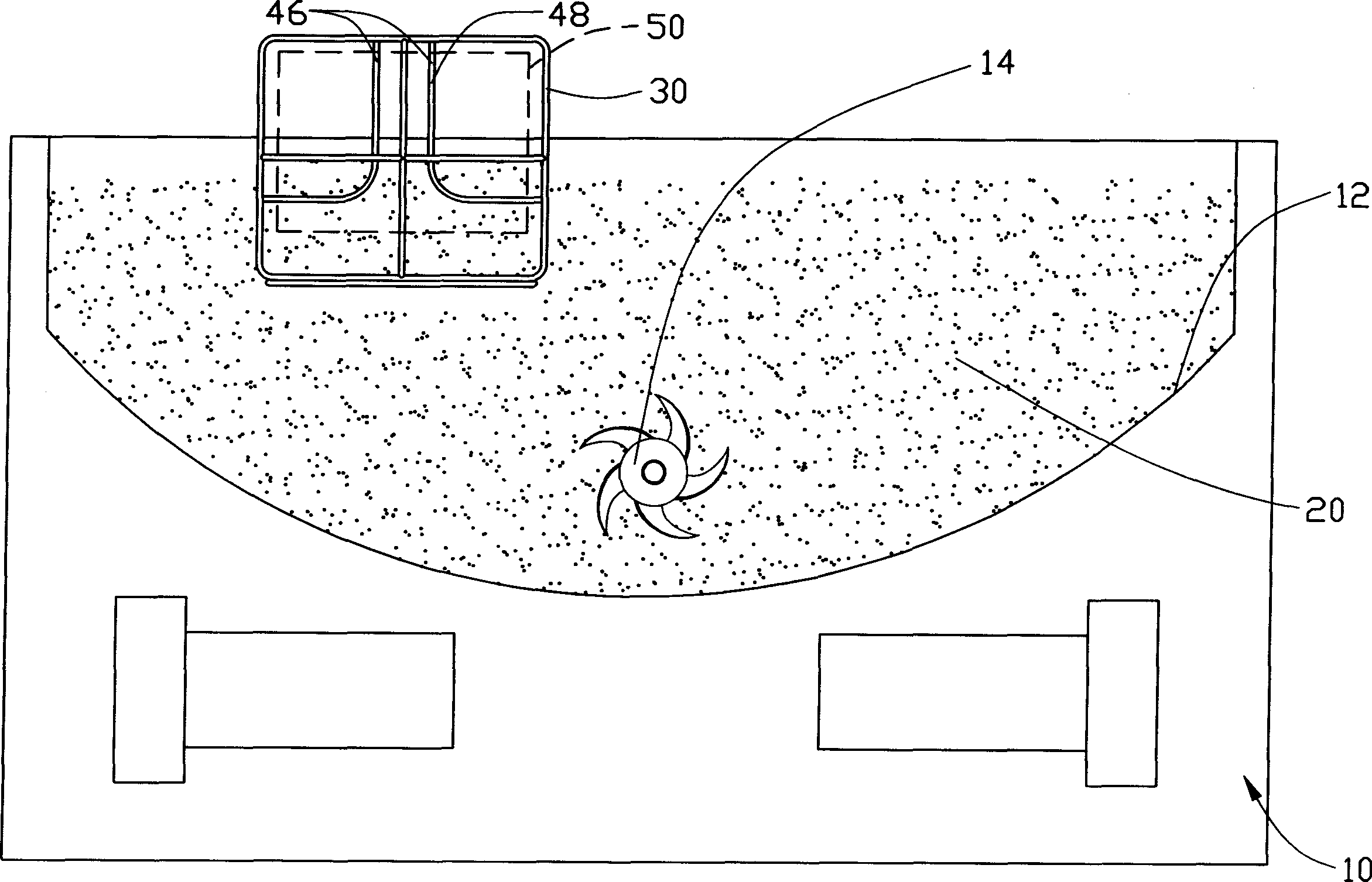 Method and equipment for metal piece vibration grinding polishing and burring