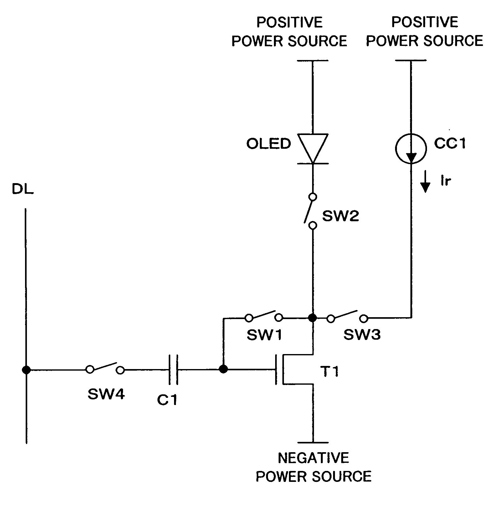 Drive circuit for electroluminescent device