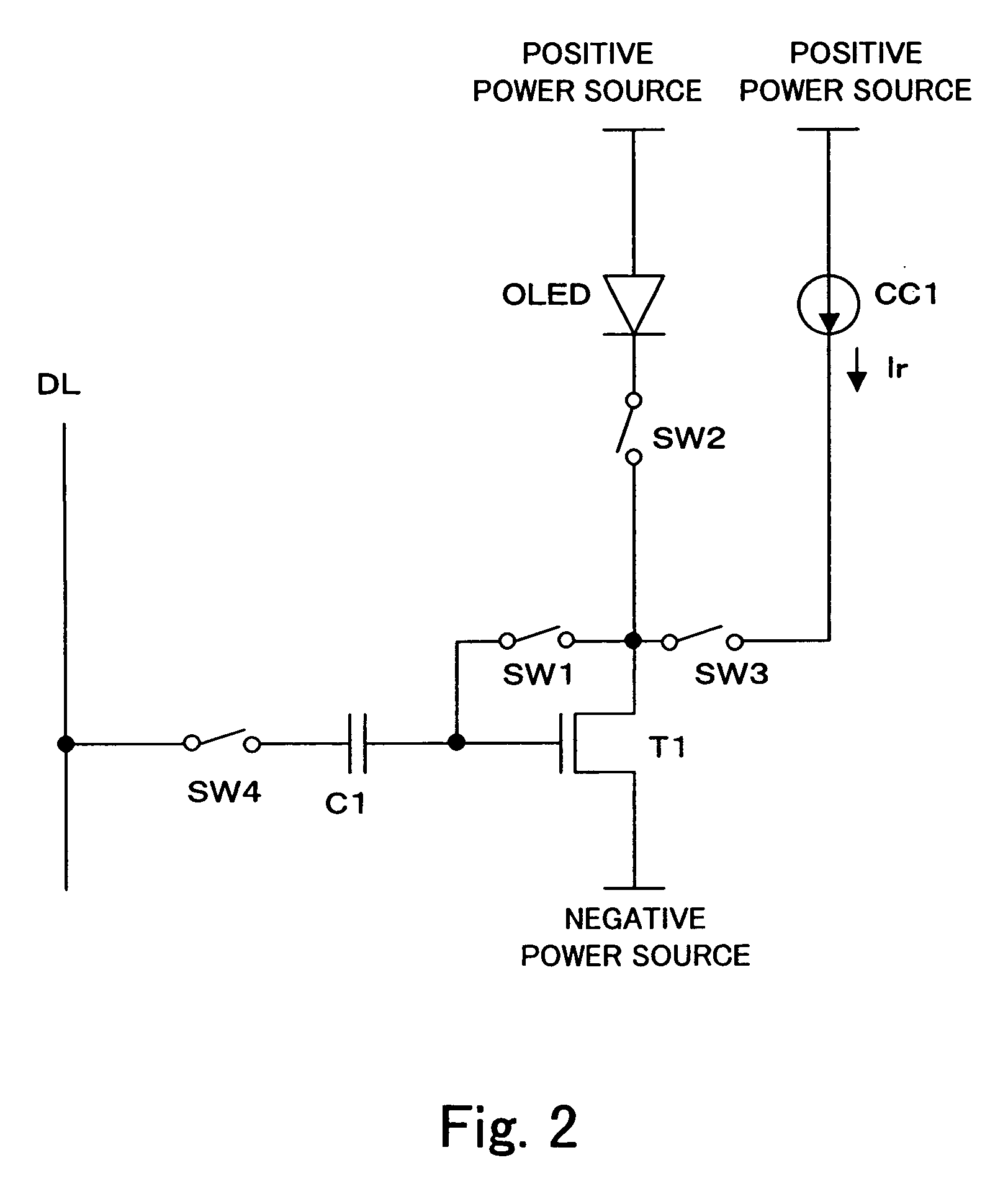 Drive circuit for electroluminescent device