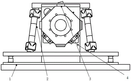 A light-combining prism parallel micro-motion device for laser gyroscope light-combining assembly