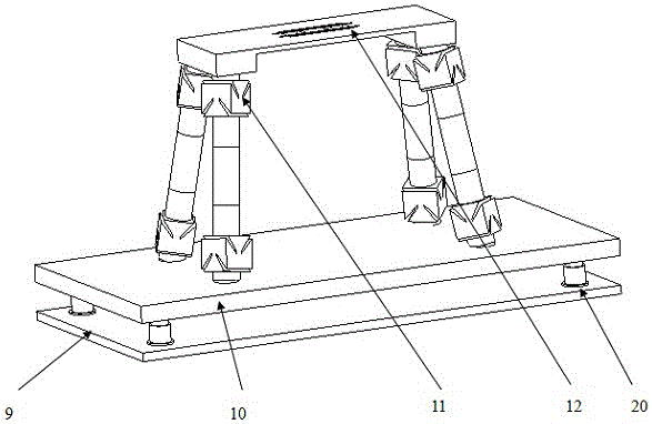 A light-combining prism parallel micro-motion device for laser gyroscope light-combining assembly