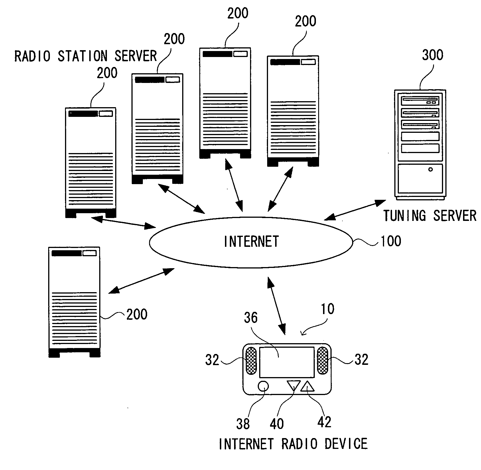 Content output device
