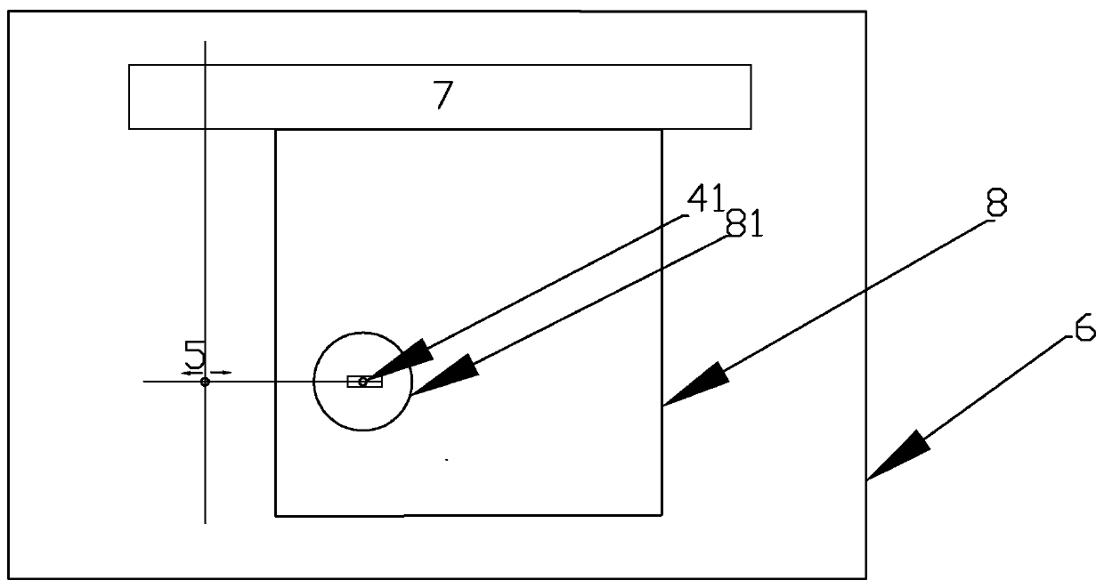 Debugging bracket and method for infrared laser emitting head