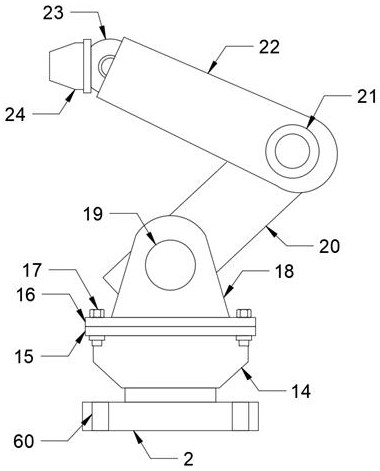 A machine tool changer mechanism and switching method for freely switching placement angles