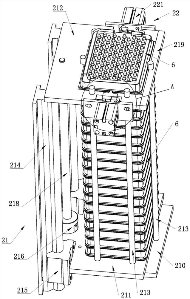 Laser feeding device