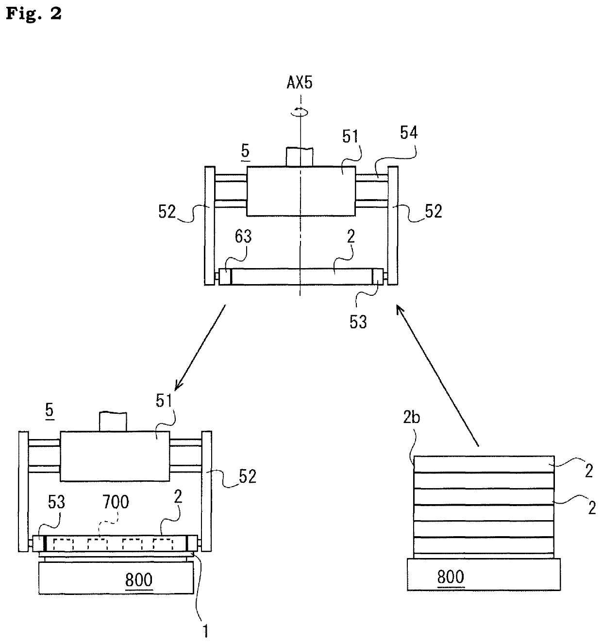 Method of assembling or disassembling housing shelf, method of producing ceramic fired body, and transferring system