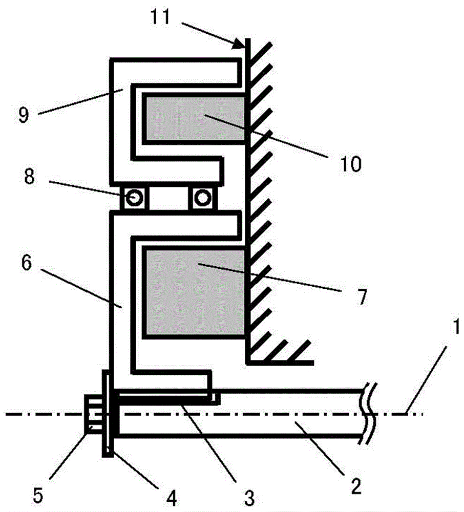 Method for enabling external rotor motor to controlly transform output parameters and external rotor motor