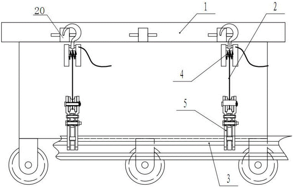 500m long rail train