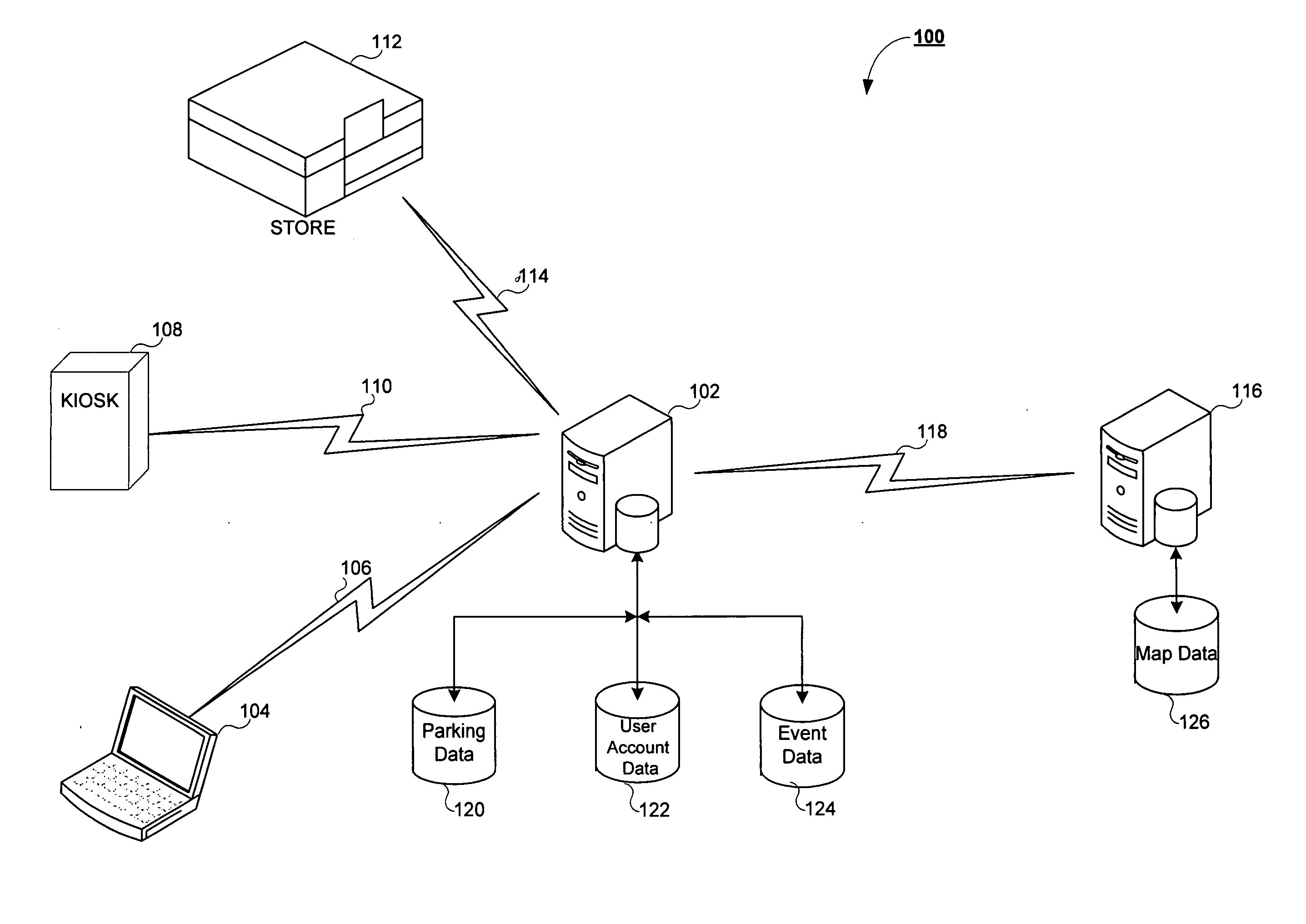Web-based parking and traffic management system and method