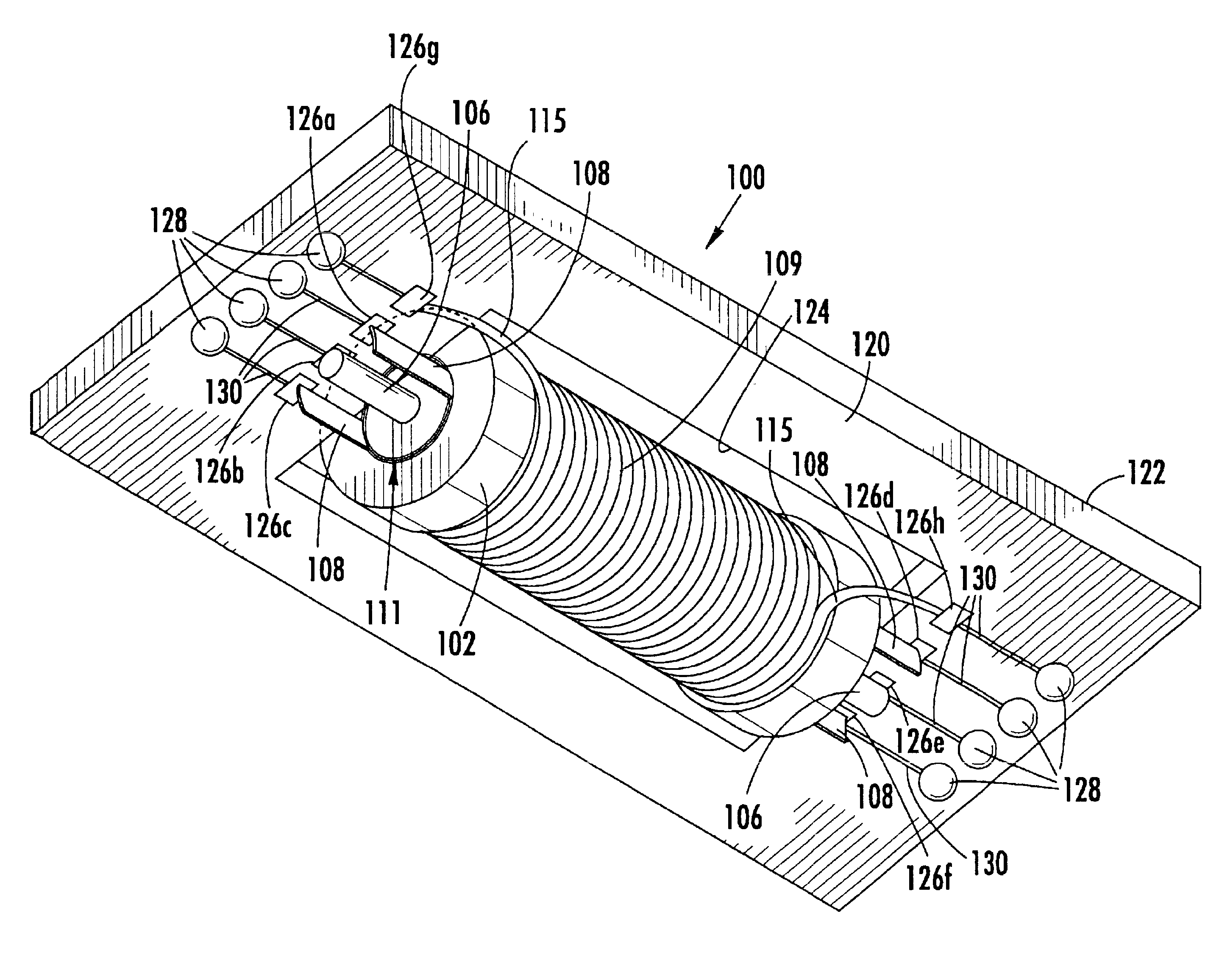 Inverted board mounted electromechanical device