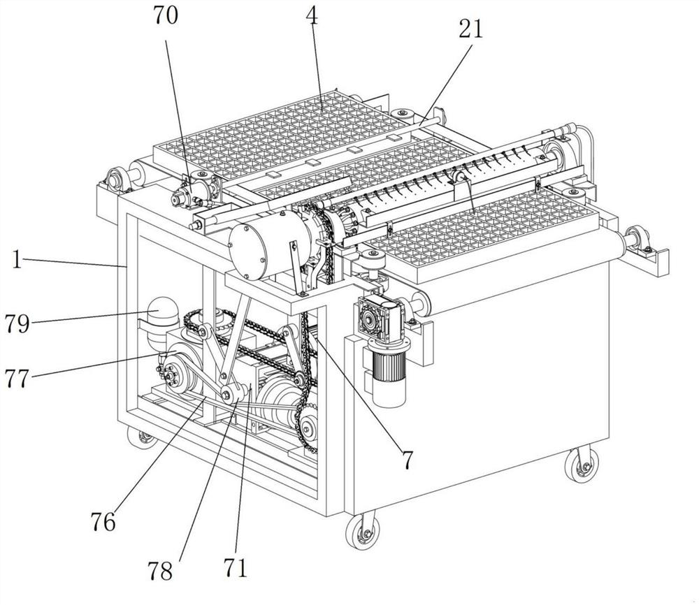 High-precision automatic seedling sowing device and method