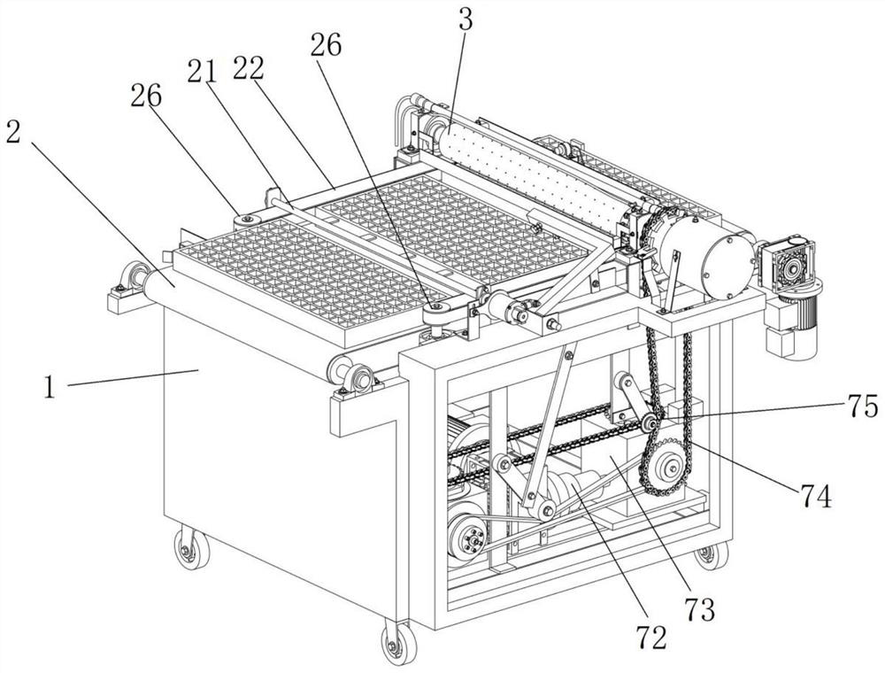 High-precision automatic seedling sowing device and method