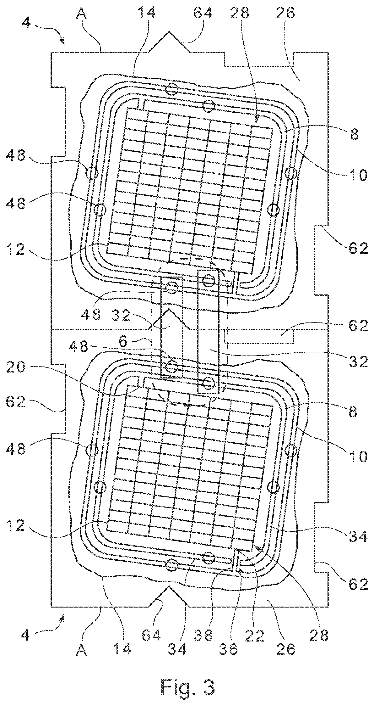 Facade element and pv module for a facade element