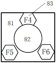 Drilling and evaluating system for rectangular rubber material