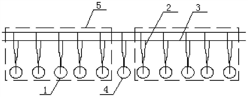 Digital electronic detonator presplitting blasting engineering method