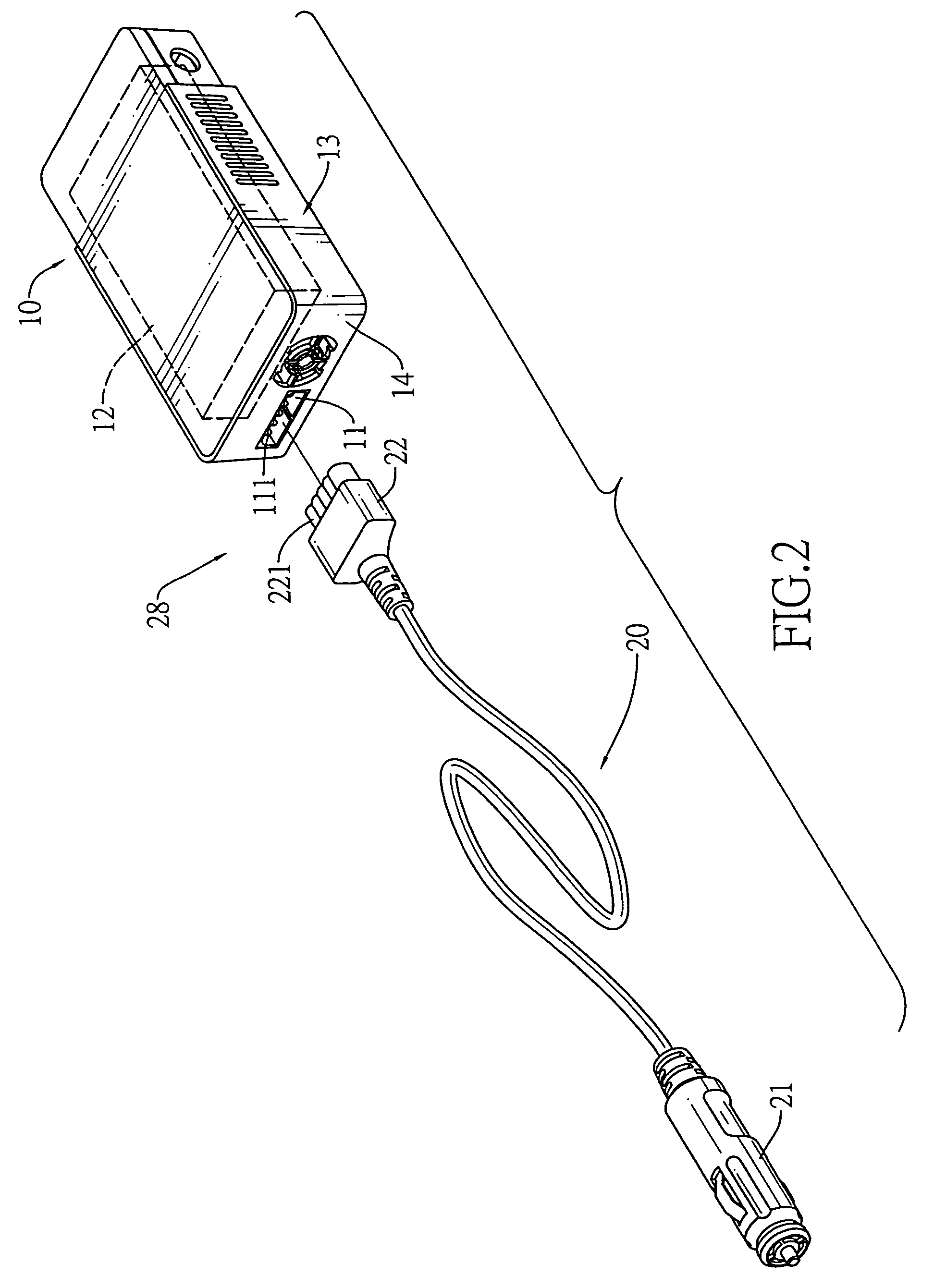 DC/AC adapter assembly