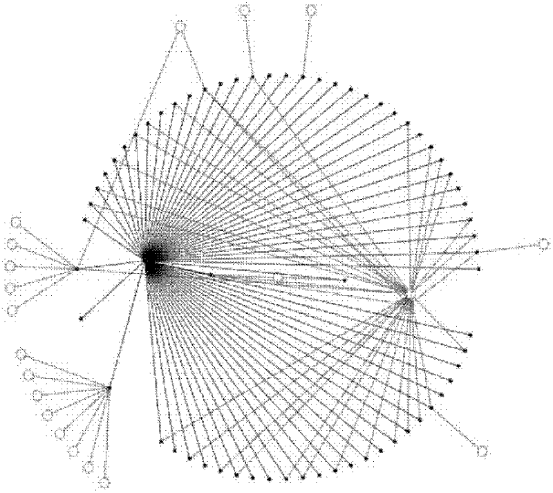 Distributed denial-of-service attack detection method based on external connection behaviors of Web communication group