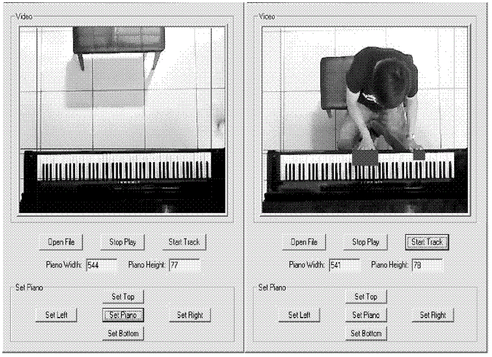 A method and system for automatic music notation based on audio and video information