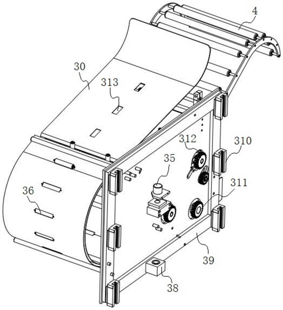 High-efficiency anti-shaking leveling mechanism