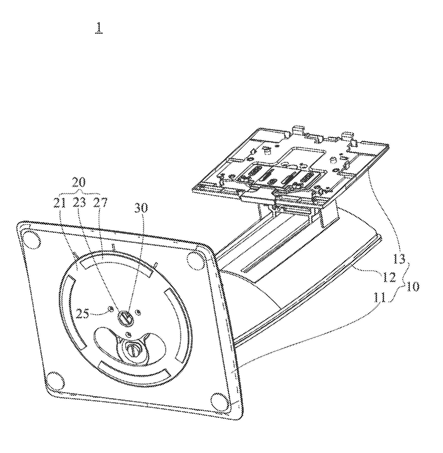 Swivel supporting device