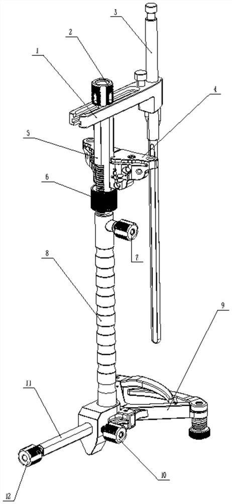 Tibia osteotomy extramedullary and intramedullary multifunctional positioning system