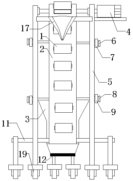 Material lifting device