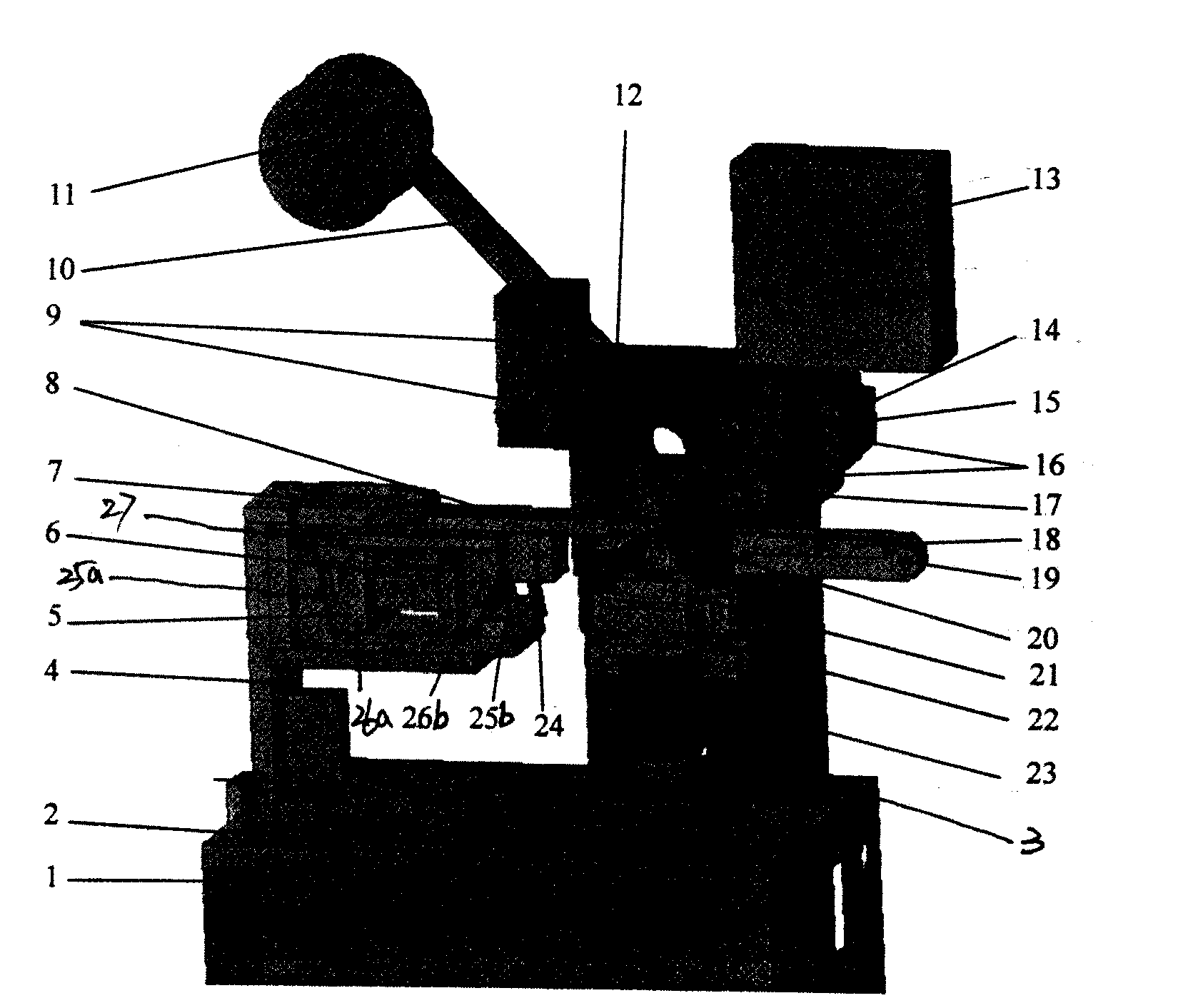 Crystal trinket embedding machine