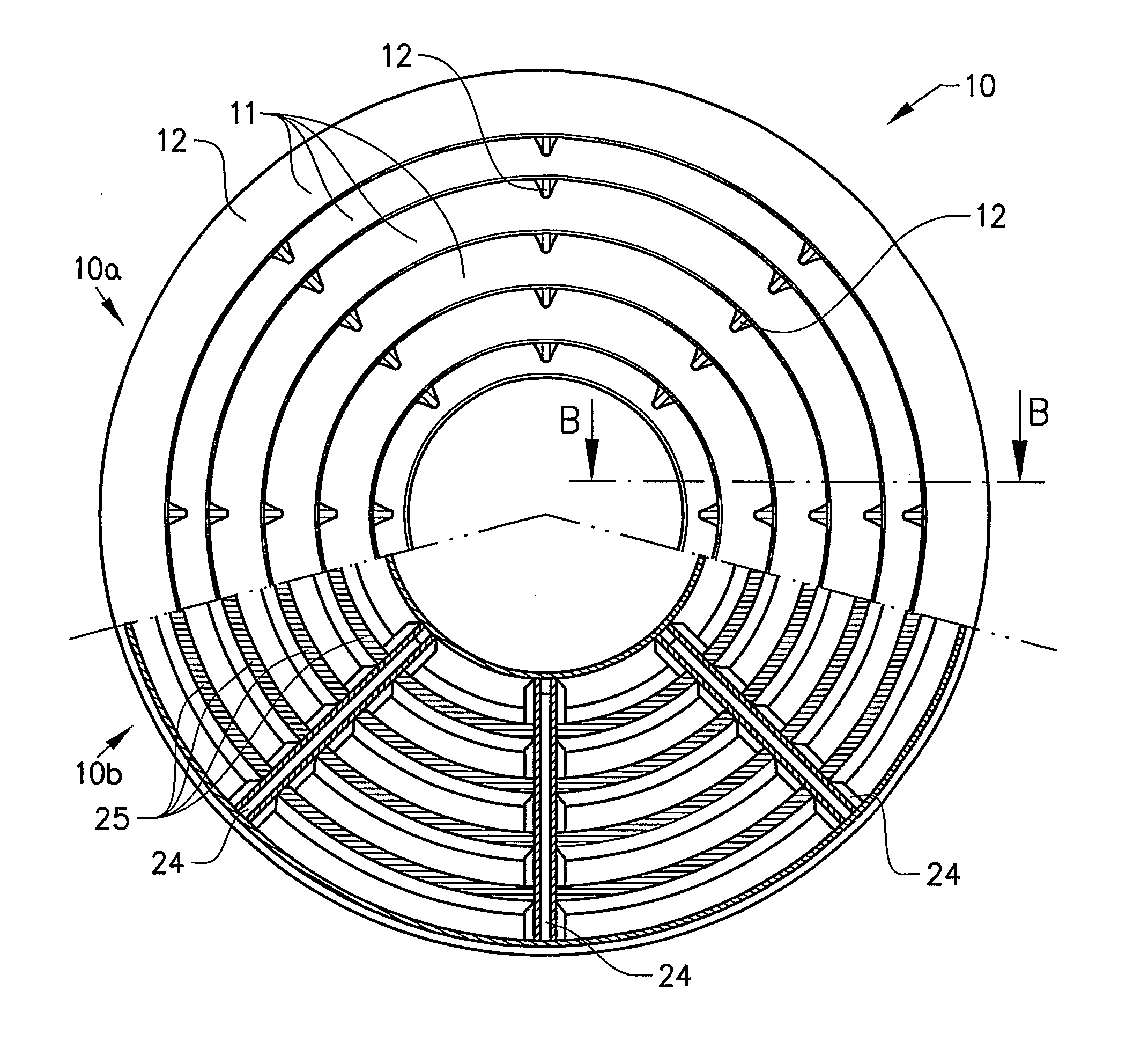 Masking arrangement for a gas turbine engine