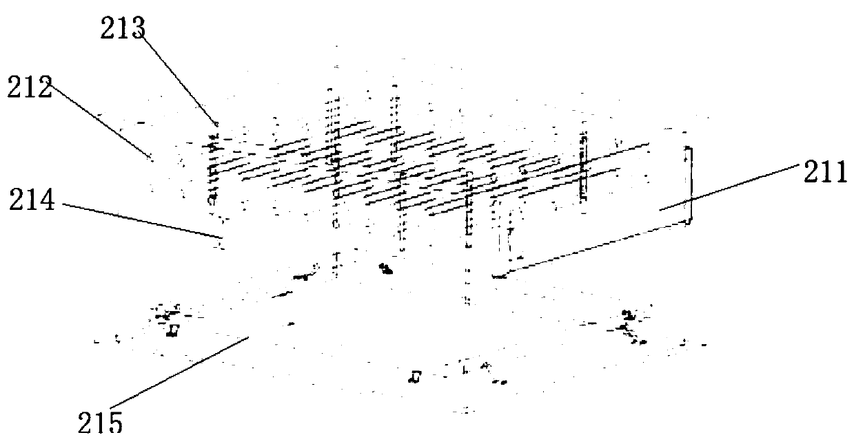 Dehumidification and deoxidation packaging device for perovskite/silicon laminated solar cell assembly