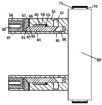 Improved air dust removing device